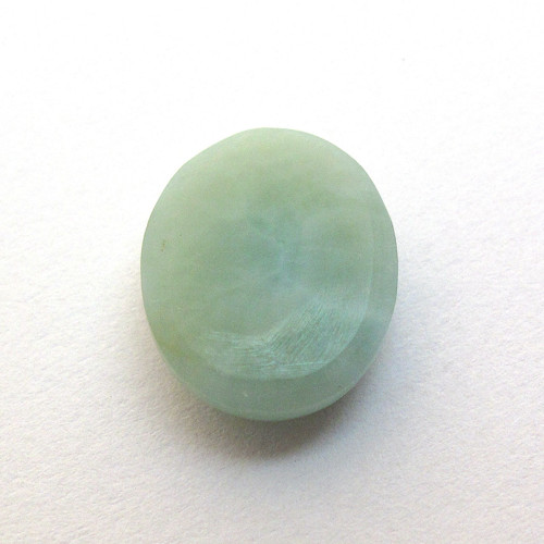 Kabošon larimar ovál 12,4mm REZERVACE — foto 4