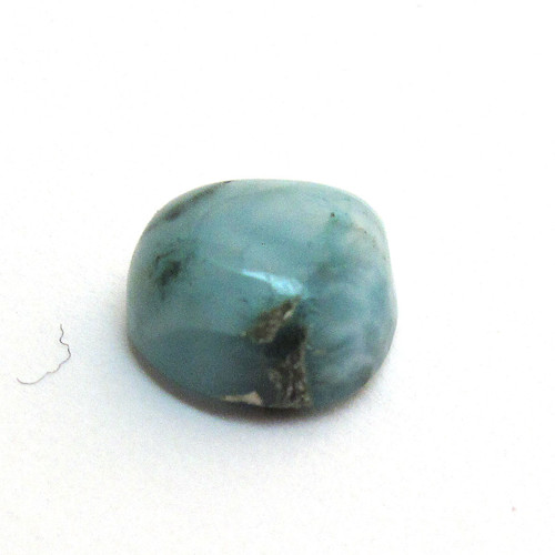 Kabošon larimar kapka 10,2mm — foto 2