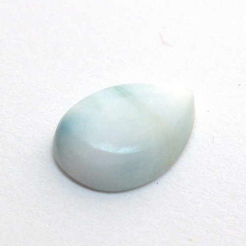 Kabošon larimar kapka 13,6mm — foto 2