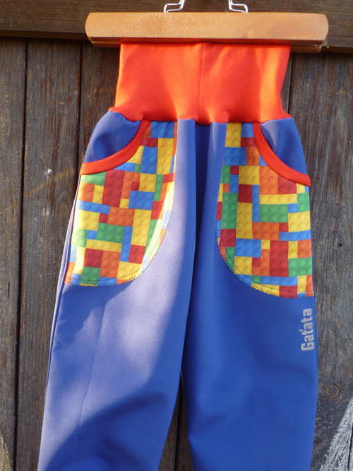Softshellky modre LEGOLOVERS 92/98 — foto 2