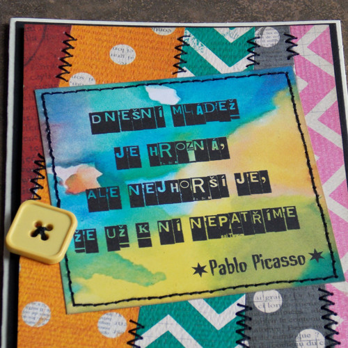 Přání s moudrem Pabla Picassa — foto 4