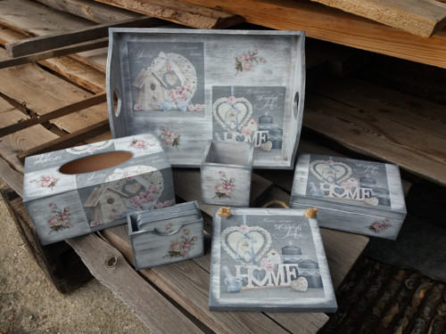Srdíčkový tác Home — foto 6