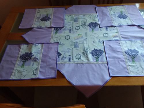 Prostírání levandulové — foto 6