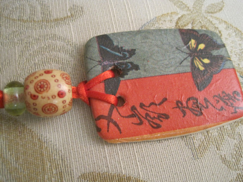 Náhrdelník Madame Butterfly — foto 2