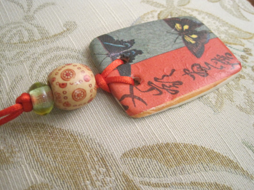 Náhrdelník Madame Butterfly — foto 3