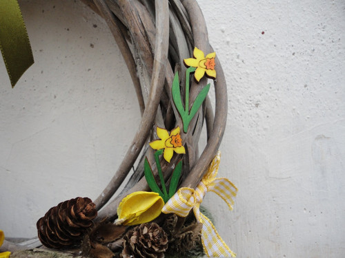 "Narcisky na pasece" - věneček — foto 4