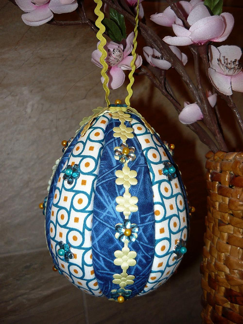 Velikonoční patchwork vajíčko — foto 2