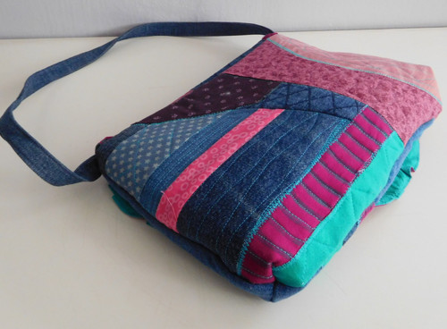 Crazy patchwork - kabelka — foto 3