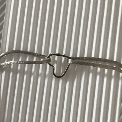 Heart satin silver — foto 2