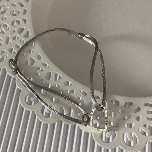 Heart satin silver — foto 4