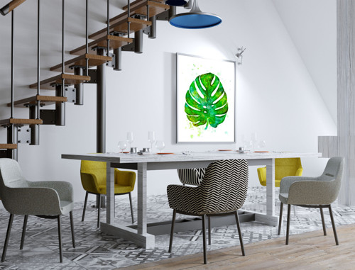 Monstera - Tisk na grafický papír — foto 3