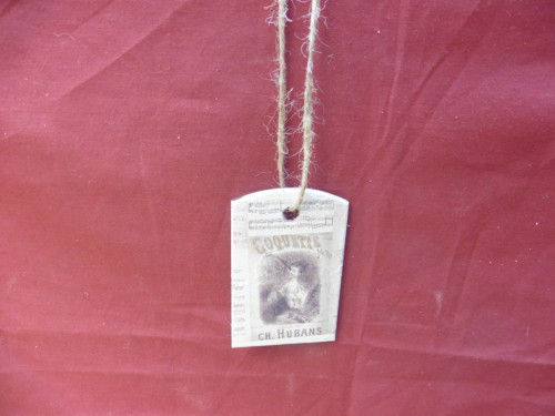 Dřevěná visačka — foto 2