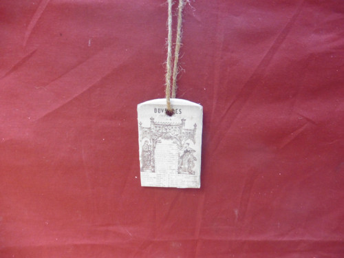 Dřevěná visačka — foto 2