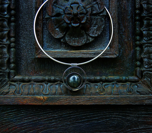Nerezový náhrdelník...." Dragons eye " — foto 4
