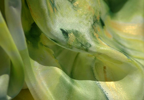 Limetka a citron... hedvábný šátek — foto 4