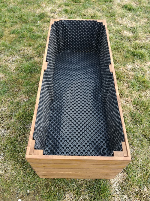 Vyvýšený záhon 124x48x43cm — foto 2