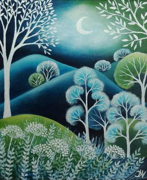 Měsíční svit (25x30cm) — foto 4
