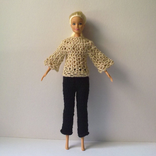 Oblečky pro Barbie (zlaté) — foto 2