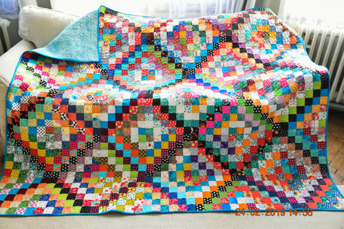 Scrappy Trip Ii - Patchwork Deka/Přehoz — foto 2