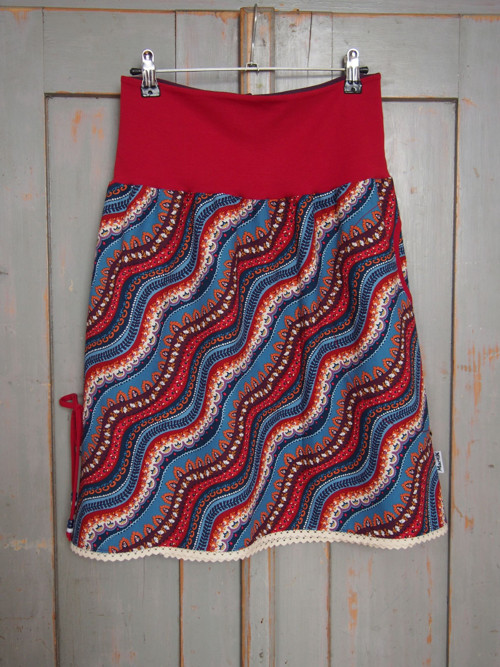 Indian Summer Gypsy Stripe ... suknička M — foto 2