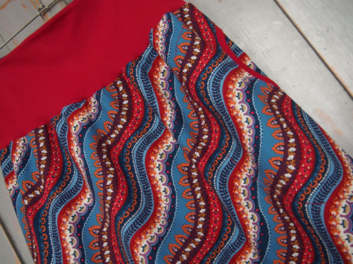 Indian Summer Gypsy Stripe ... suknička M — foto 3