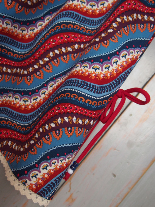 Indian Summer Gypsy Stripe ... suknička M — foto 5