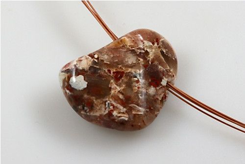 Vrtaný jaspis 3 cm — foto 2