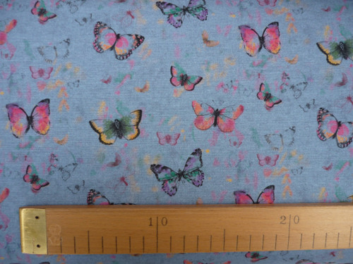 Teplákovina - digi butterflies (digitální tisk) — foto 5
