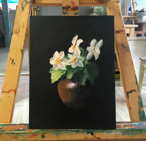 Kytice narcisek — foto 2