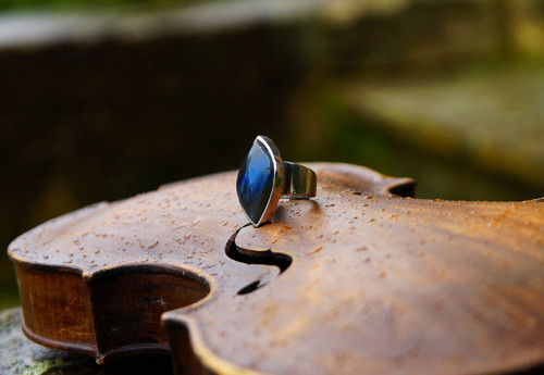 Nerezový prsten.." Deep blue sea " — foto 4