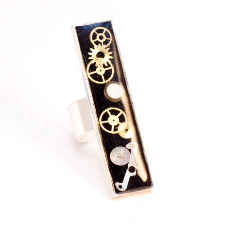 1639 prsten steampunk — foto 2