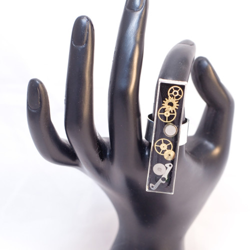 1639 prsten steampunk — foto 3