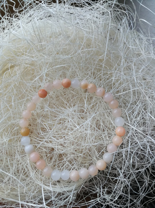 Náramek - pink avanturín — foto 3
