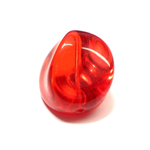 1ks Korálky Fantazie 26mm Ruby — foto 4