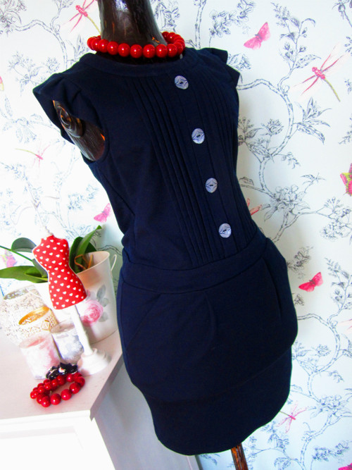 Šatky francouzské navy blue — foto 3