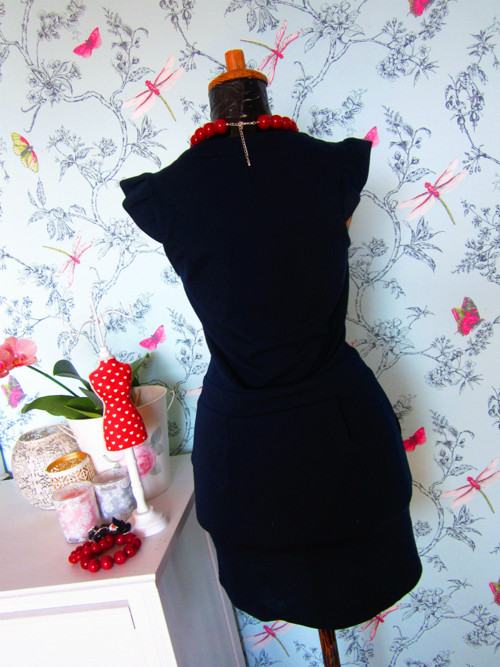 Šatky francouzské navy blue — foto 4