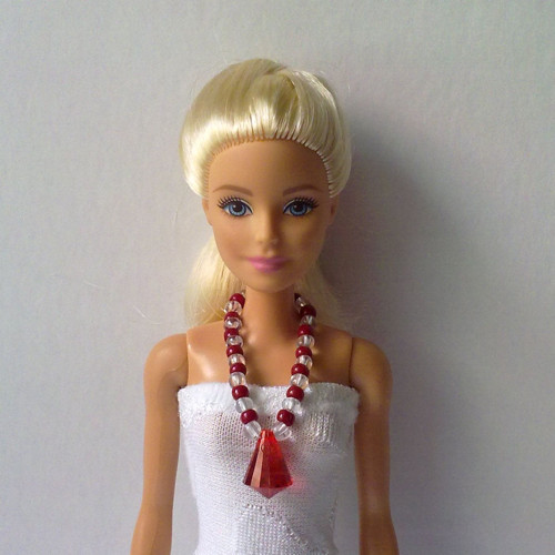 Šperky pro Barbie - náhrdelník — foto 3