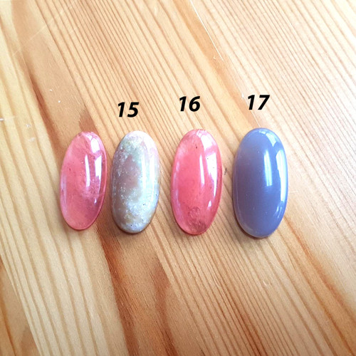 Kabošon 15x30mm - č.1 - Tyrkenit — foto 2