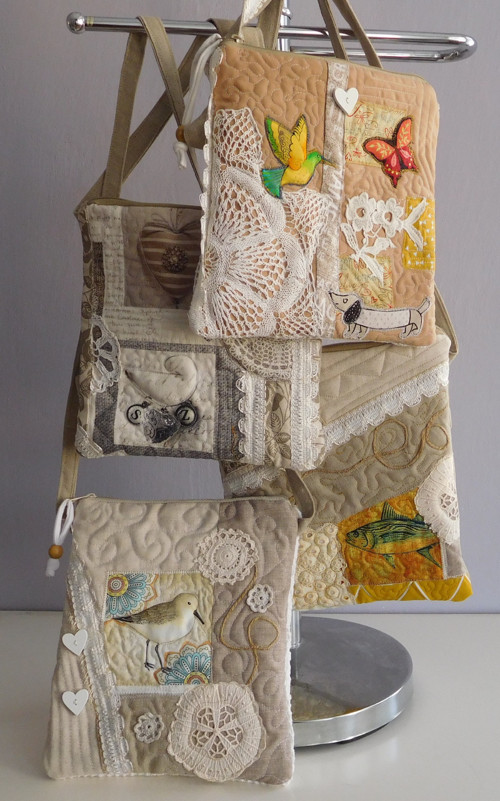 Patchwork a krajky - kabelka 3 — foto 5