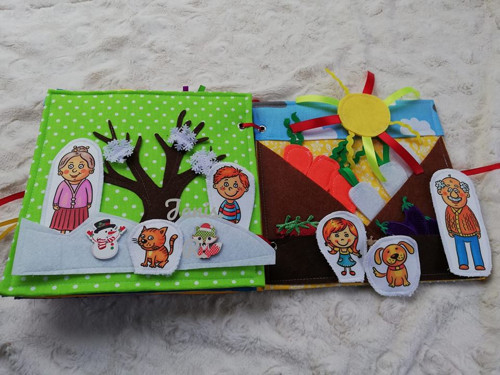 Quiet book muj den s rodinou — foto 3