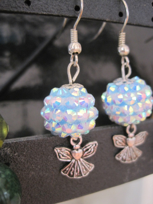Náušnice Blue Enjels — foto 5