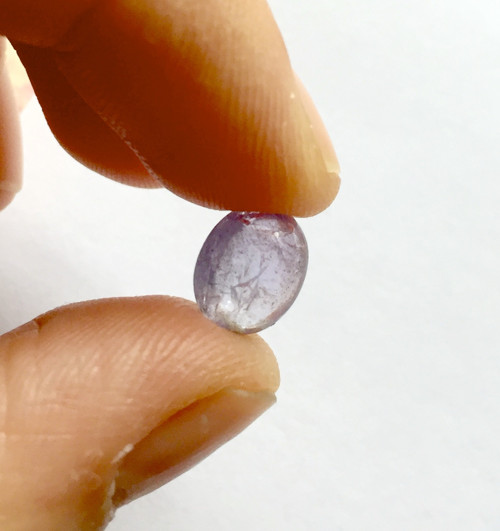 Tanzanit kabošon ovál (TA004, 2,70 ct.) — foto 5