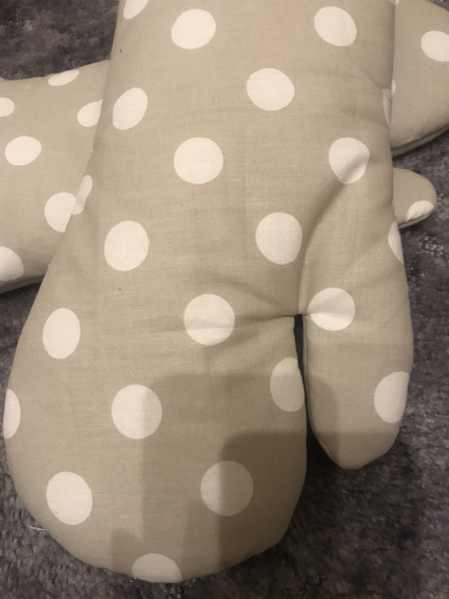 Chňapky krémové, velký puntík — foto 2