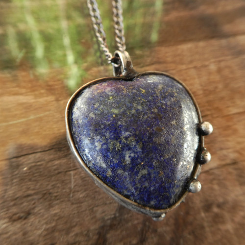 Srdce - lapis lazuli — foto 2