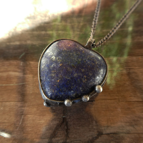 Srdce - lapis lazuli — foto 4