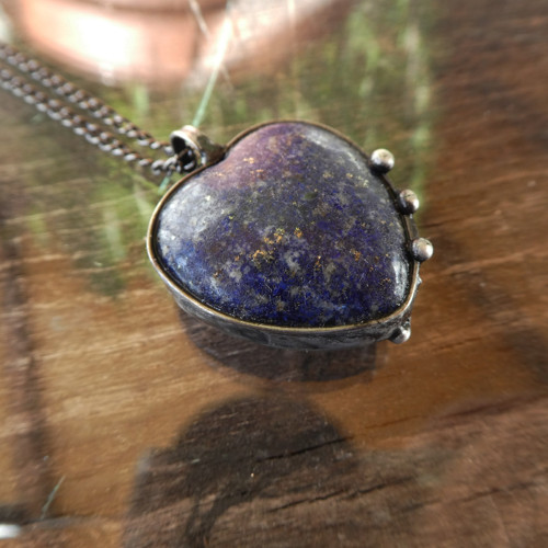 Srdce - lapis lazuli — foto 5