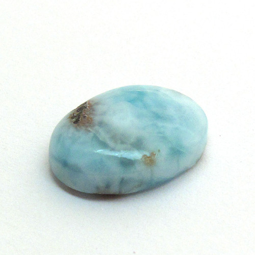 Kabošon larimar ovál 13,9mm — foto 2