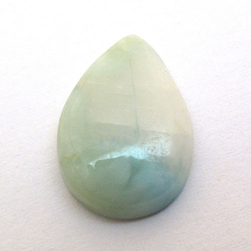 Kabošon larimar kapka 16,5mm — foto 2