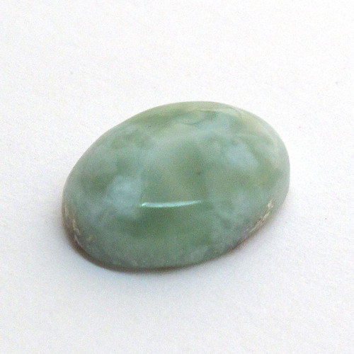 Kabošon larimar ovál 13,9mm REZERVACE — foto 2