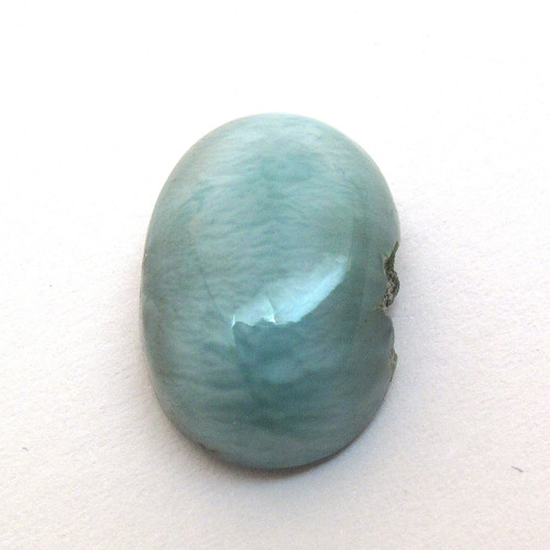 Kabošon larimar ovál 15,0mm REZERVACE — foto 3